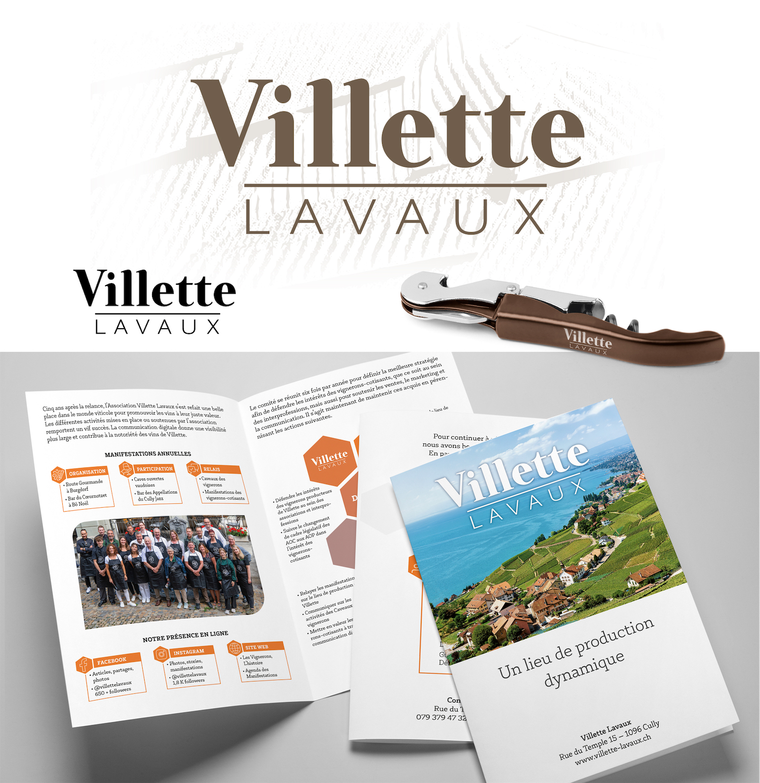01 Logo, graphisme et site internet - Villette-Lavaux